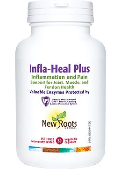 New Roots Herbal - Infla - Heal Plus 30 Capsules