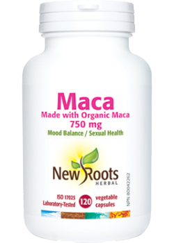 New Roots Herbal - Maca Organic 750MG 120 Capsules