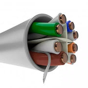 Nexxt - Networking Cat6 1000ft Bulk Box UTP Gigabit Ethernet Cable 4 Pairs 23AWG CMR UL ETL Verified - Gray - Limolin 