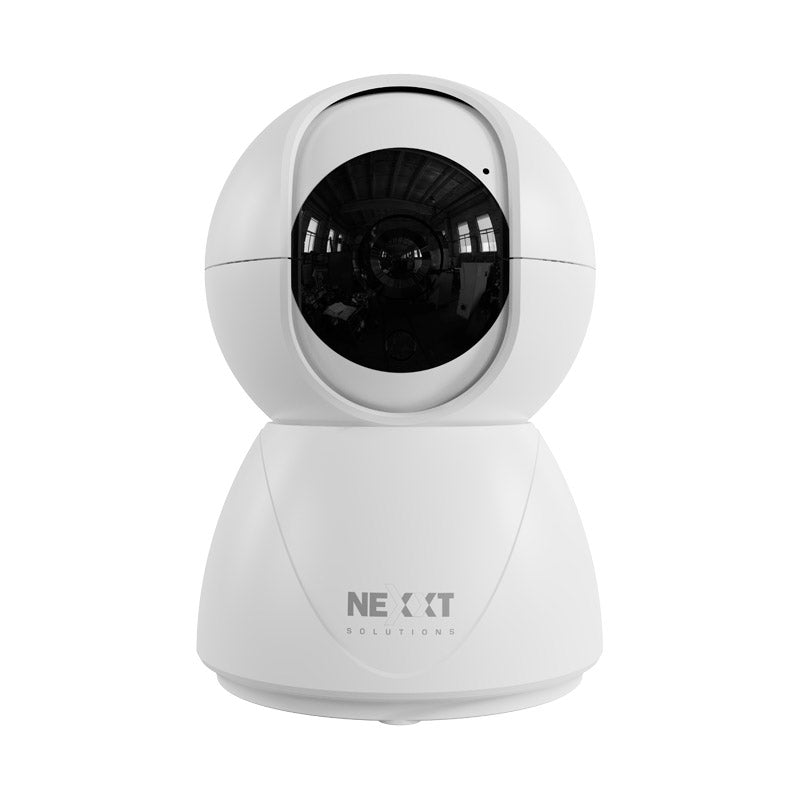 Nexxt NHC-IP11 2K indoor Wi-Fi camera, white, front view