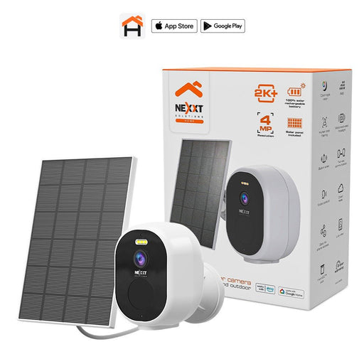 Nexxt - Smart Wi - Fi® solar camera Cameras & Optics