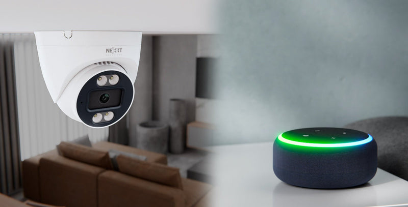 Nexxt - Smart Wi - Fi® Turret camera Cameras & Optics