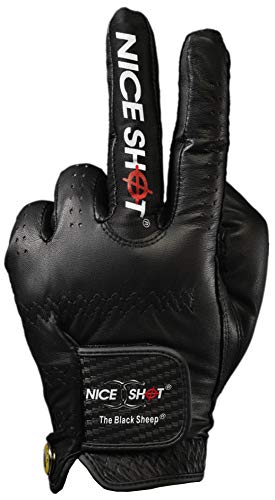 Nice Shot - Golf Glove Blk Shp MLH/S Apparel & Accessories