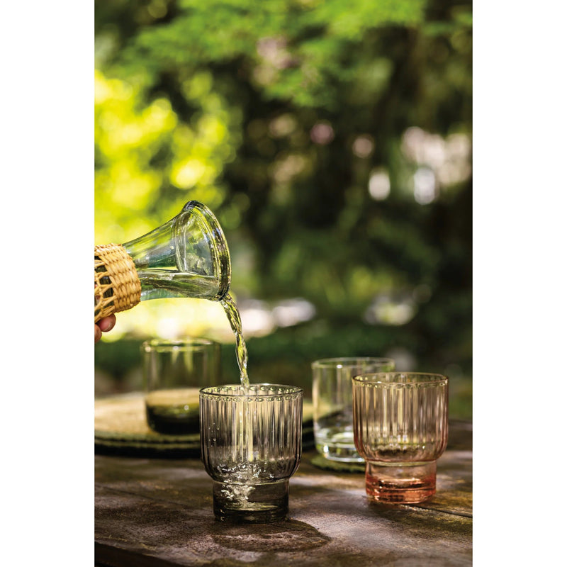 Now Designs - Acrylic DOF Fluted Blush Home & Kitchen