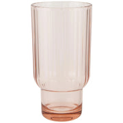 Now Designs - Acrylic Highball Fluted Home & Kitchen Blush Pink