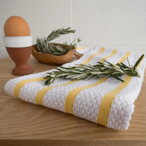 Now Designs - Basketweave Dishtowel Home & Kitchen Lemon