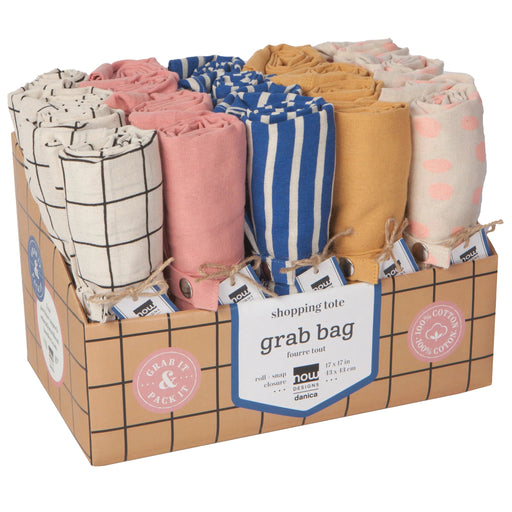 Now Designs - Boardwalk Tote Bag Counter Display - 20 Assorted Business & Industrial