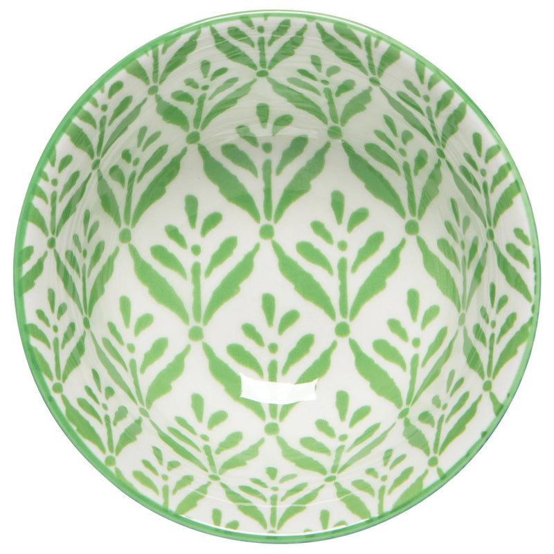 Now Designs - Bowl 3.5inch Green Leaf Home & Kitchen