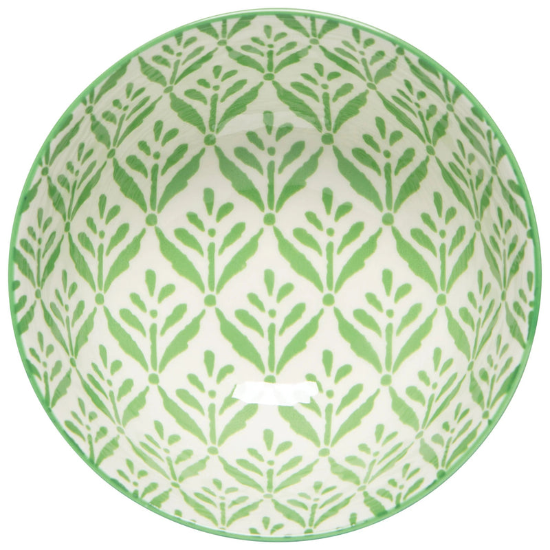 Now Designs - Bowl 4inch Green Leaf Home & Kitchen