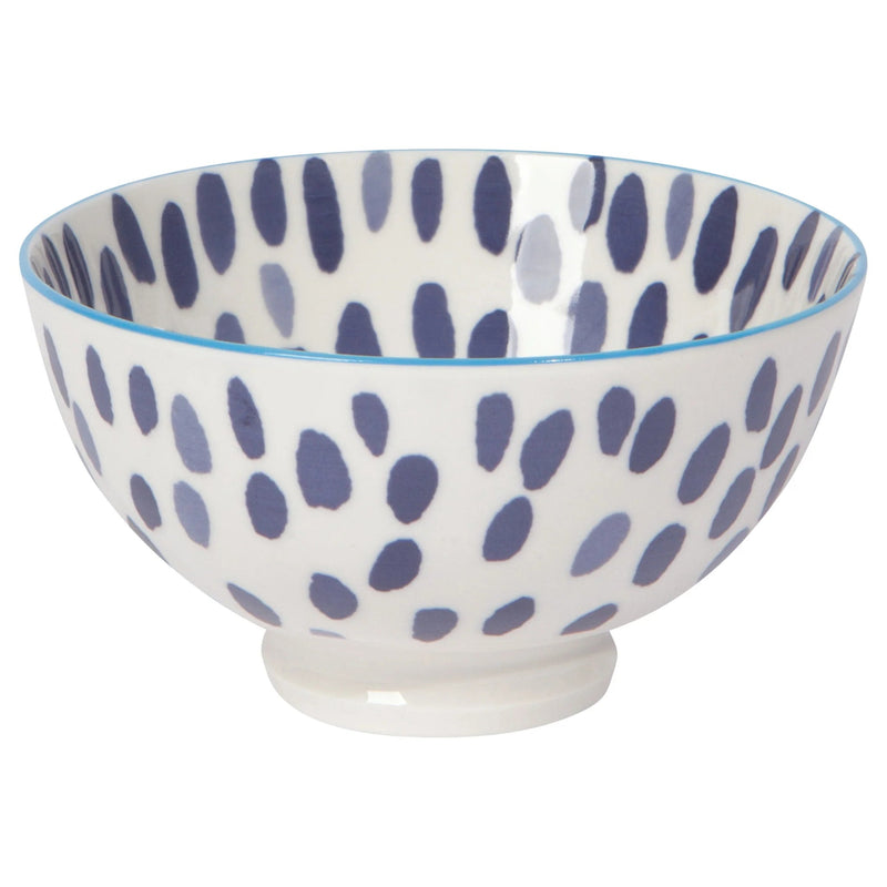 Now Designs - Bowl 4inch Home & Kitchen Blue Spots