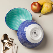 Now Designs - Bowl 6inch Home & Kitchen Blue Waves/Aqua