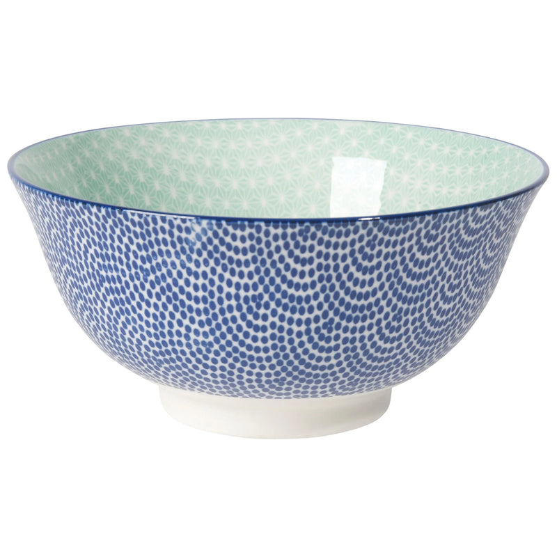 Now Designs - Bowl 6inch Home & Kitchen Blue Waves/Aqua