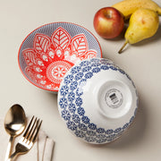 Now Designs - Bowl 6inch Home & Kitchen Red Floral