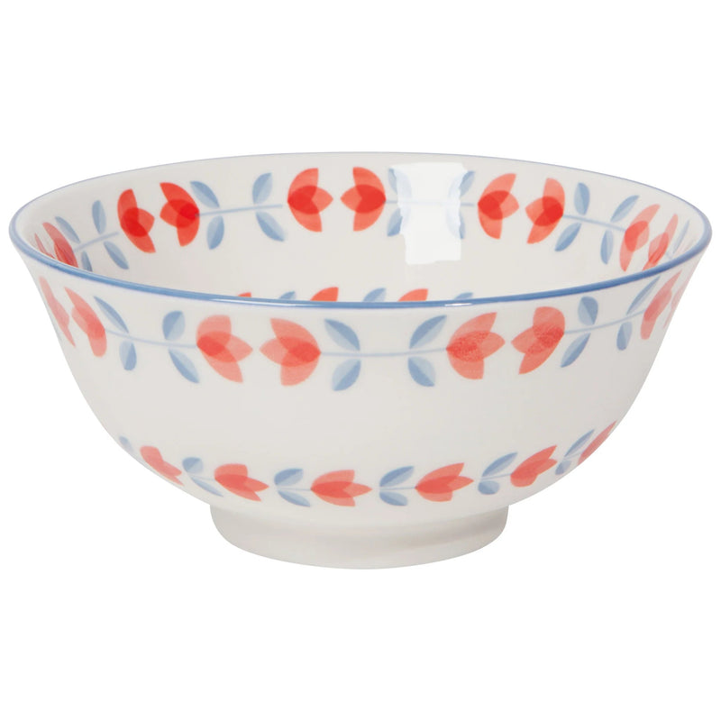 Now Designs - Bowl 6inch Red Tulip Home & Kitchen