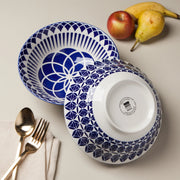 Now Designs - Bowl 8inch Blue Geo Home & Kitchen
