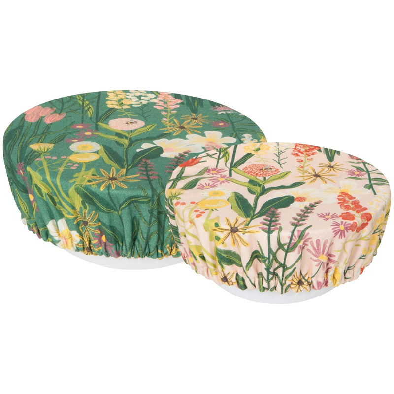 Now Designs - Bowl Cover Set/2 Bees & Blooms Home & Kitchen
