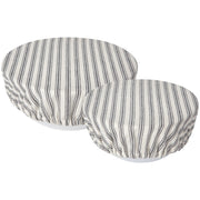 Now Designs - Bowl Covers Set of 2 Home & Kitchen Ticking Stripe