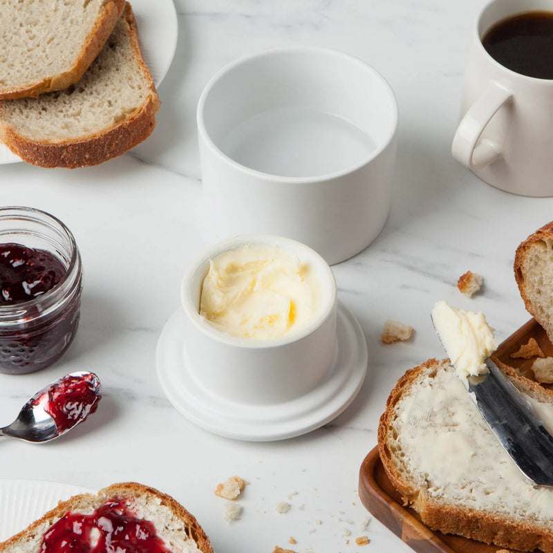 Now Designs - Butter Crock Home & Kitchen White