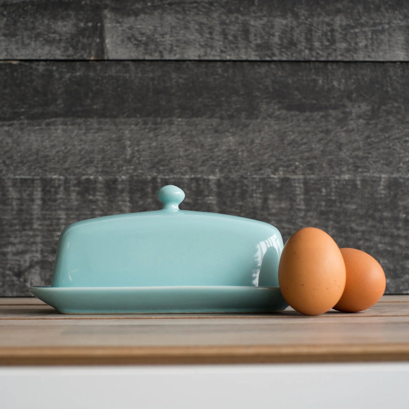 Now Designs - Butter Dish Rect Eggshell Home & Kitchen