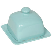 Now Designs - Butter Dish Square Home & Kitchen Eggshell Blue