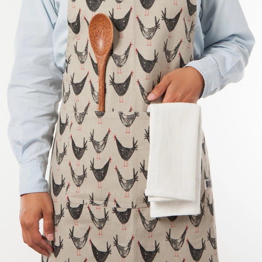Now Designs - Chef Apron Home & Kitchen Chicken Scratch