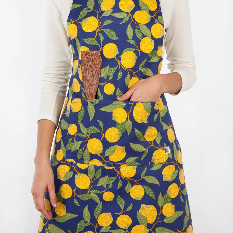 Now Designs - chef apron-Lemons