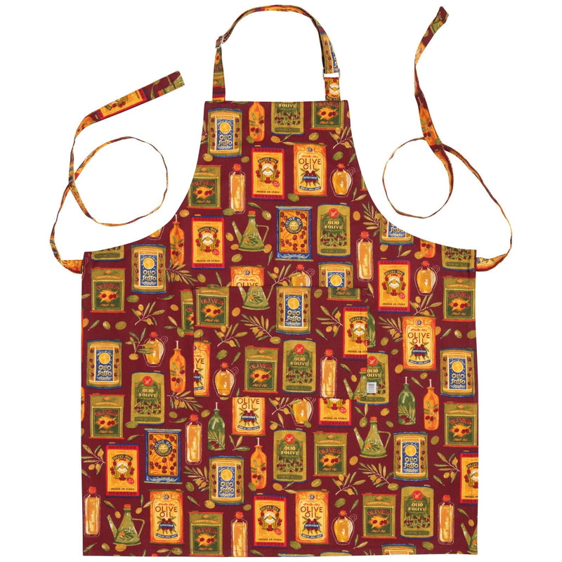 Now Designs - chef apron-Olive Oil