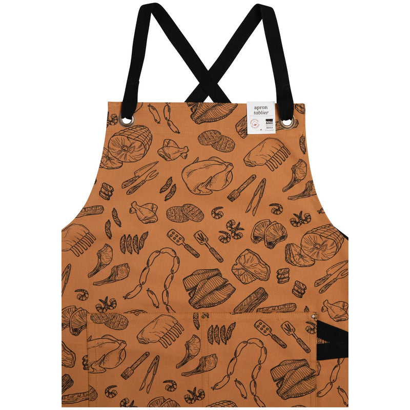 Now Designs - chef apron-On The Grill