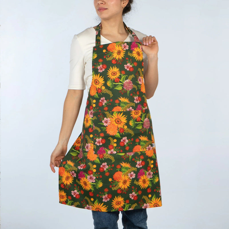 Now Designs - chef apron-Sunflower Splendor