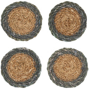 Now Designs Coasters, Set of 4 Home & Kitchen Blue Border