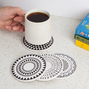 Now Designs Coasters, Set of 4 Home & Kitchen Orbit