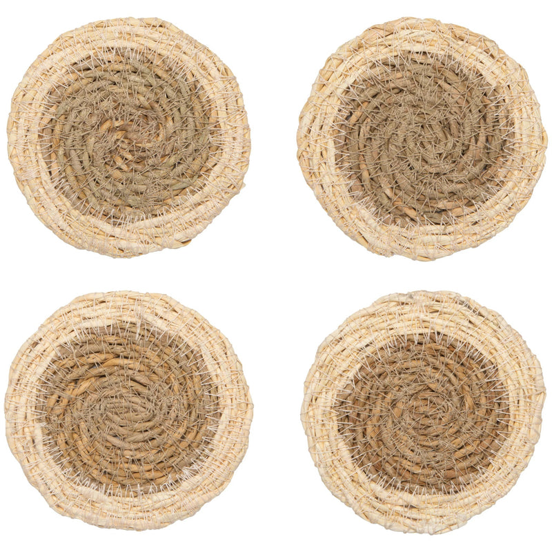 Now Designs Coasters, Set of 4 Home & Kitchen White