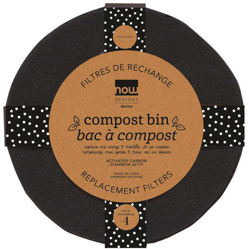 Now Designs - Compost Bin Filters Set/4 Home & Kitchen