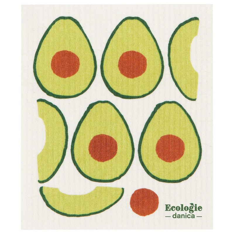 now designs - swedish dishcloth Avocados