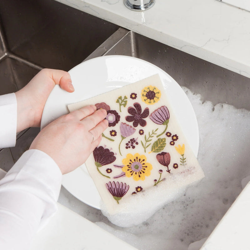 now designs - swedish dishcloth Flora