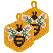 Now Designs - Dishcloth Crochet Sponge Bee Garden Home & Kitchen