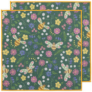 Now Designs - Dishcloths Set of 2 Home & Kitchen Bee Garden Renew
