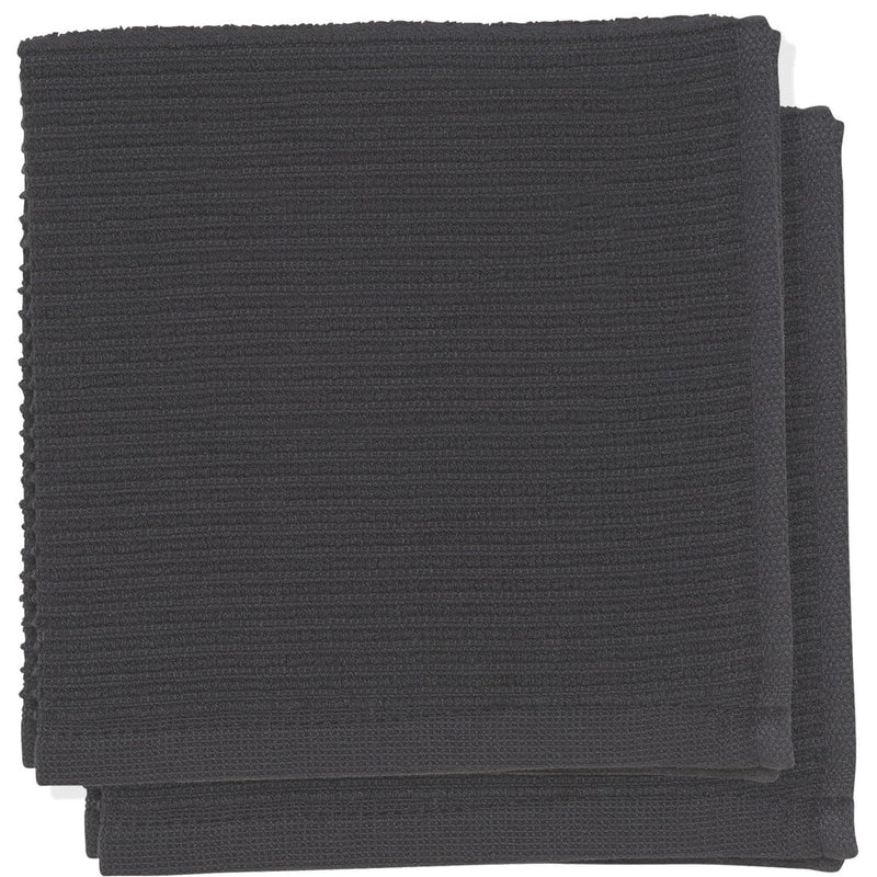 Now Designs - Dishcloths Set of 2 Home & Kitchen Black Ripple