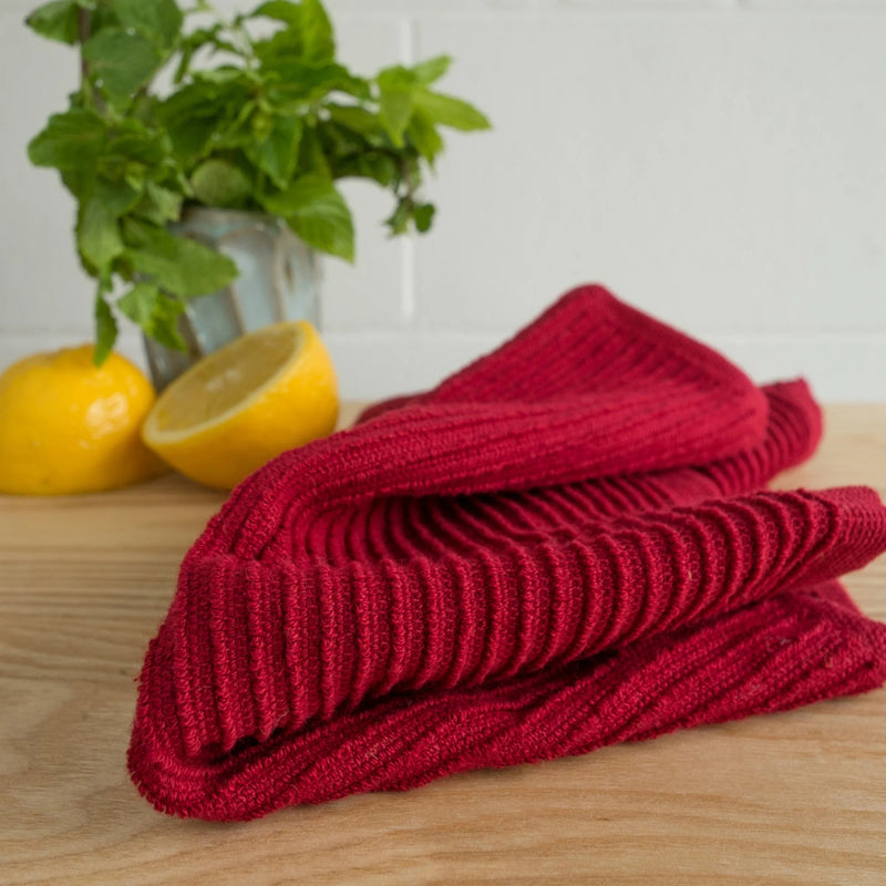 Now Designs - Dishcloths Set of 2 Home & Kitchen Carmine Ripple