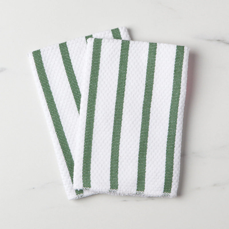 Now Designs - Dishcloths Set of 2 Home & Kitchen Elm Green Basketweave