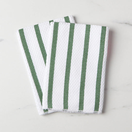 Now Designs - Dishcloths Set of 2 Home & Kitchen Elm Green Basketweave