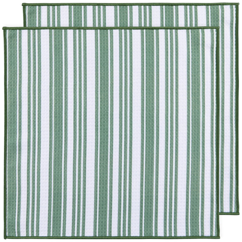 Now Designs - Dishcloths Set of 2 Home & Kitchen Elm Green Renew CC