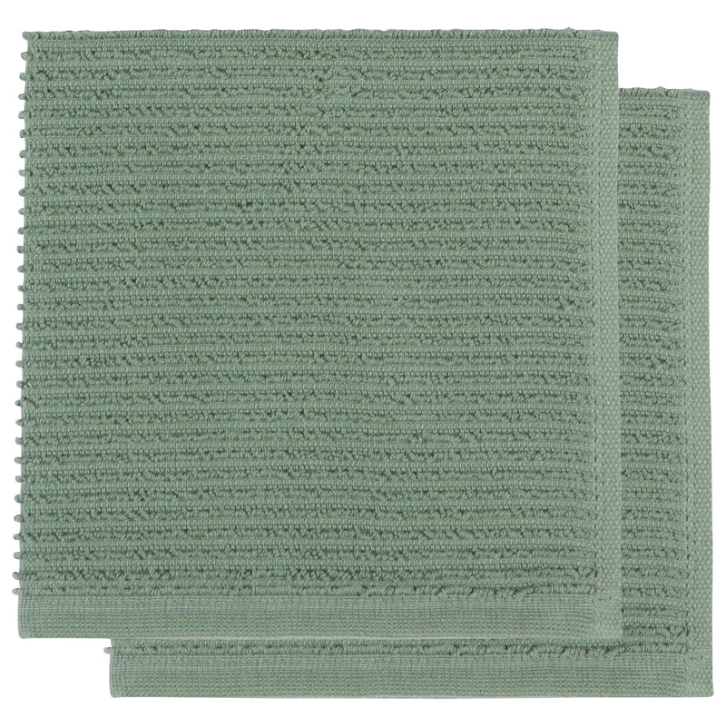 Now Designs - Dishcloths Set of 2 Home & Kitchen Elm Green Ripple
