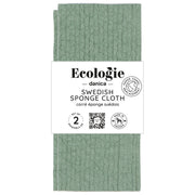 Now Designs - Dishcloths Set of 2 Home & Kitchen Elm Green Swedish