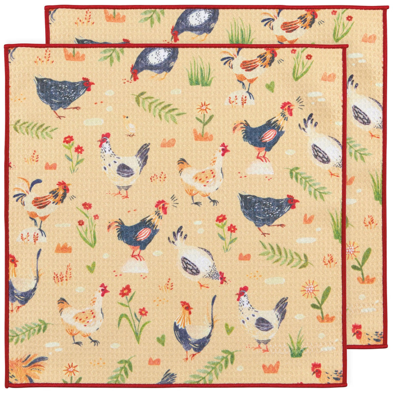 Now Designs - Dishcloths Set of 2 Home & Kitchen Free Range Renew