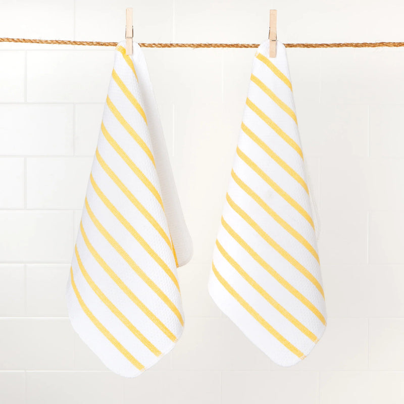 Now Designs - Dishcloths Set of 2 Home & Kitchen Lemon Basketweave