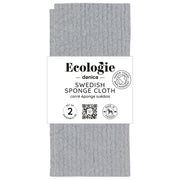 Now Designs - Dishcloths Set of 2 Home & Kitchen London Gray Swedish