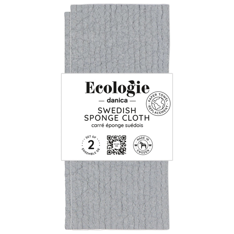Now Designs - Dishcloths Set of 2 Home & Kitchen London Gray Swedish