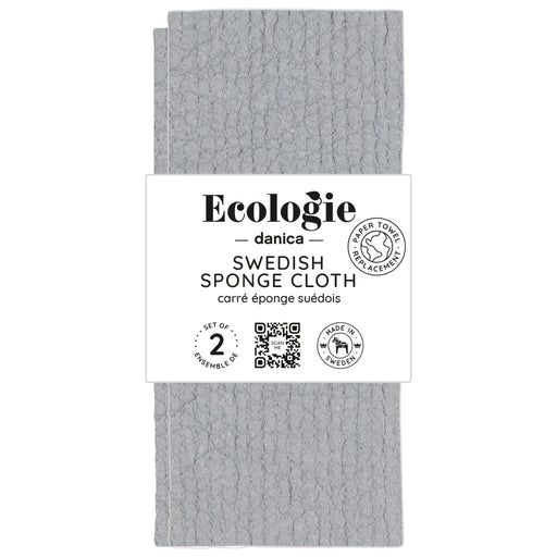 Now Designs - Dishcloths Set of 2 Home & Kitchen London Gray Swedish