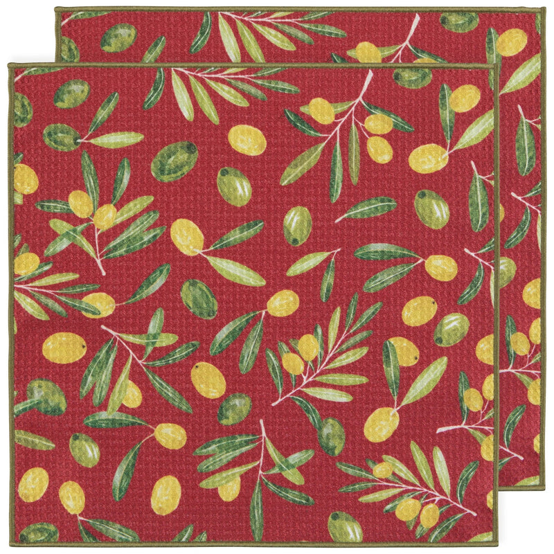 Now Designs - Dishcloths Set of 2 Home & Kitchen Olive Oil Renew